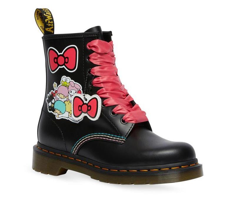 white hello kitty dr martens