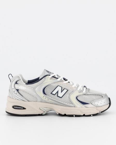 New Balance New Balance 530 Silver Metallic With Summer Fog And Nb Navy