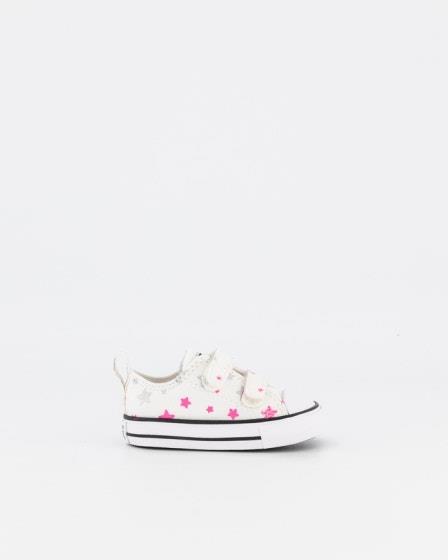 Converse Converse Toddler CT All Star Sparkle On Low White