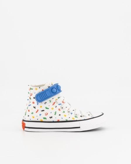 Converse Converse Kids Chuck Taylor All Star Easy On 1V Polka Doodle Hi White