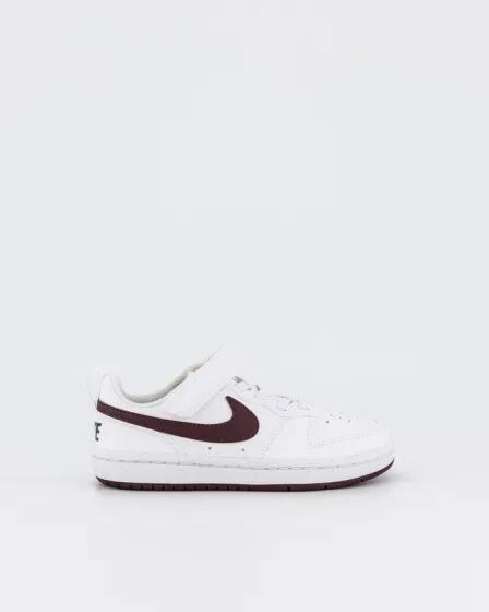 Nike Kids Court Borough Low Recraft White