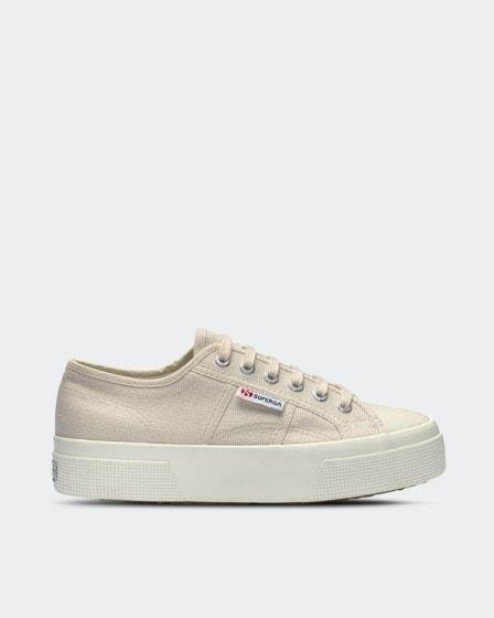 Superga Superga Womens 2740 Platform Beige Lt - Favorio