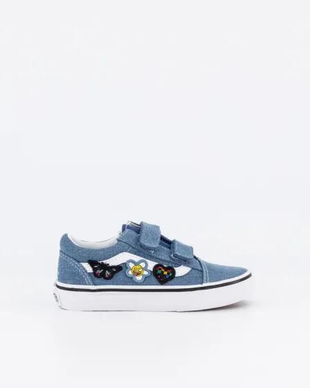 Vans Vans Kids Old Skool V Denim Navy