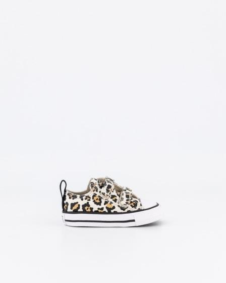 Converse Converse Toddler Chuck Taylor All Star Easy On 2V Leopard Love Low Top Driftwood