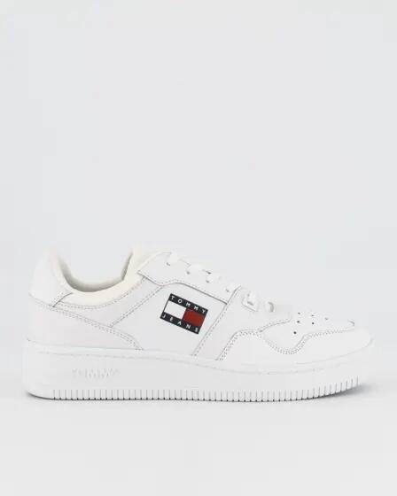 Tommy Hilfiger Tommy Hilfiger Retro Leather Basket Trainers White