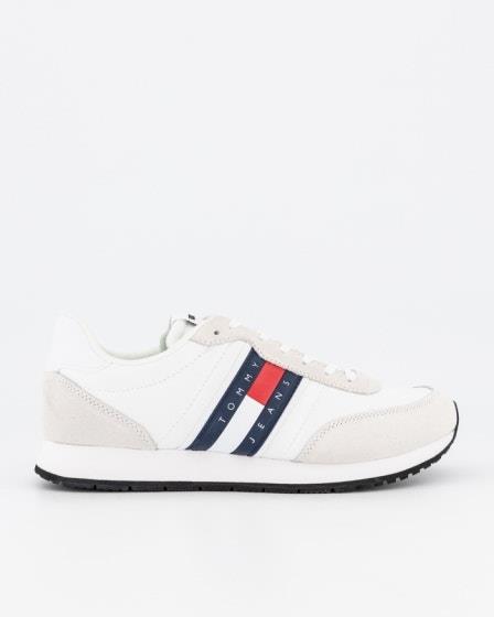 Tommy Hilfiger Tommy Hilfiger Mens Essential Texture Fine Cleat White