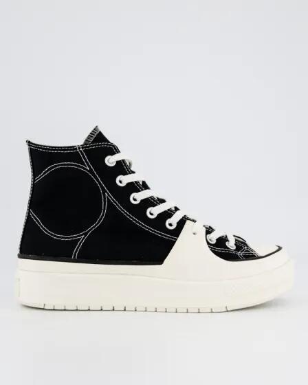 Converse Converse Chuck Taylor All Star ConstruChuck Taylor Deco Stitch High Top Black