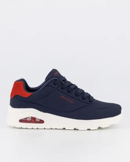 Skechers Skechers Mens Uno - Suited On Air Navy Red