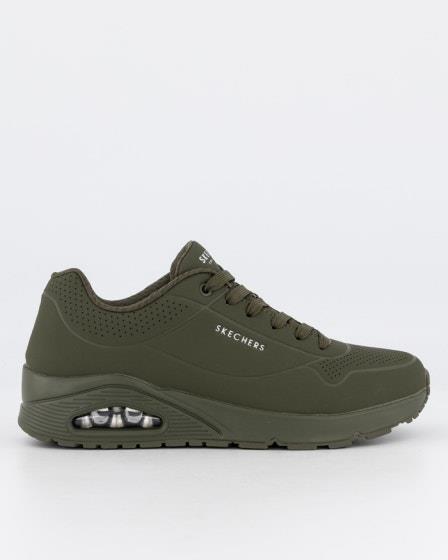 Skechers Skechers Mens Uno - Stand On Air Dark Green