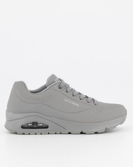 Skechers Skechers Mens Uno - Stand On Air Light Grey