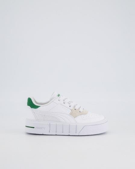 Puma Puma Kids Cali Court Match Puma White-Archive Green