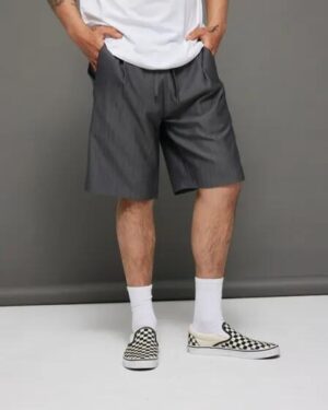 Barney Cools Barney Cools Boxy Suit Short Grey Herringbone