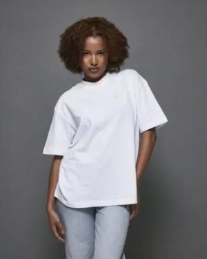 Calvin Klein Calvin Klein Cotton Badge Boyfriend T-Shirt Bright White