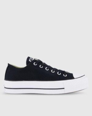 Converse Converse Womens Chuck Taylor All Star Lift Lo Black