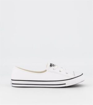 Converse Converse Womens Chuck Taylor All Star Ballet Lace Slip-On White