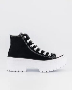 Converse Converse Womens Chuck Taylor All Star Lugged Heel Hi Black