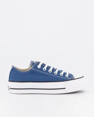 Converse Converse Womens Chuck Taylor All Star Lift Platform OX Armor Blue