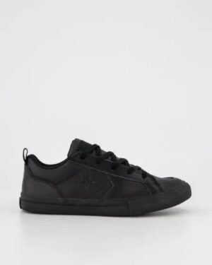 Converse Converse Kids Pro Blaze Strap Leather Low Top Black