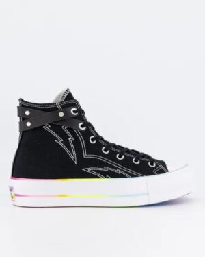 Converse Converse Chuck Taylor Lift Pride Hi Top Black