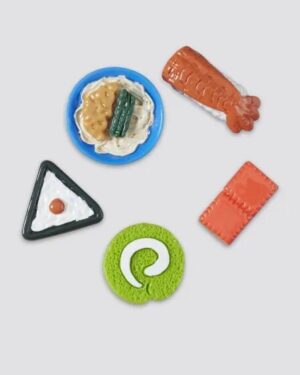 Crocs Accessories Crocs Accessories 3D Mini Sushi Party 5 Pack Jibbitz Multi