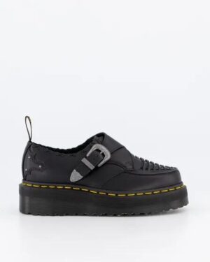 Dr Martens Dr Martens Ramsey Creepers Smooth Quad Black Smooth