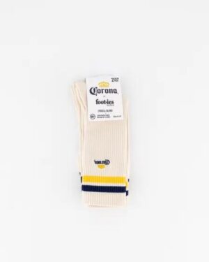 Foot-ies Foot-ies Corona Icons 2-Pack Cream