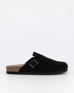 Genuins Genuins RIVA CLOG Black Suede