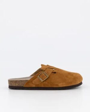 Genuins Genuins RIVA CLOG Brown Suede