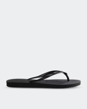 Havaianas Havaianas Womens Slim Thongs Slim Basic Black