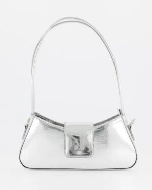 ITNO Accessories ITNO Accessories Wide Shoulder Bag Silver Metallic