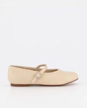 ITNO ITNO Shimmer Ballet Flat Nude