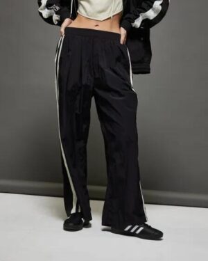 JGR & STN JGR & STN Track Slouch Pant Black