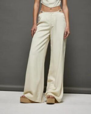 JGR & STN JGR & STN Ellidy Trouser Off White