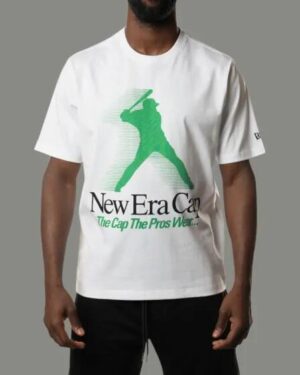 New Era New Era Cap Co. Homerun Tee White