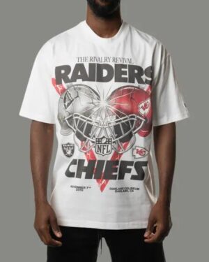 New Era New Era Kansas City Chiefs Ovesized Tee White