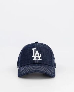 New Era New Era LA Dodgers Casual Classic Washed Denim White