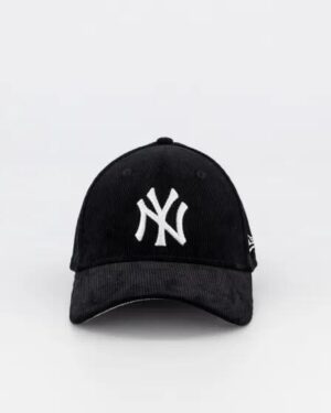 New Era New Era NY Yankees Black Corduroy Open Market Black