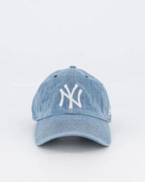 New Era New Era NY Yankees Casual Classic Cap Washed Indigo Denim