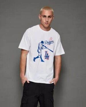 New Era New Era REGULAR FIT T-SHIRT LA DODGERS 1 White