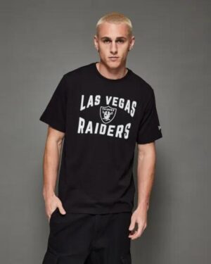 New Era New Era REGULAR FIT T-SHIRT LAS VEGAS RAIDERS 2 Black