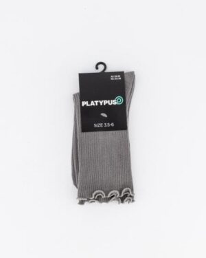 Platypus Socks Platypus Socks Platypus Fashion Frill Socks Grey