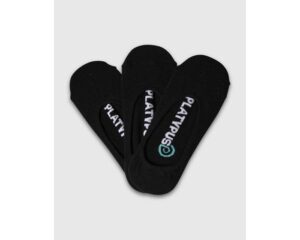 Platypus Socks Platypus Socks Platypus Invisible Socks 3 PK (10-12) Black