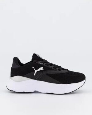 Puma Puma Womens SOFTRIDE Mayve Running Shoes Puma Black-Puma White