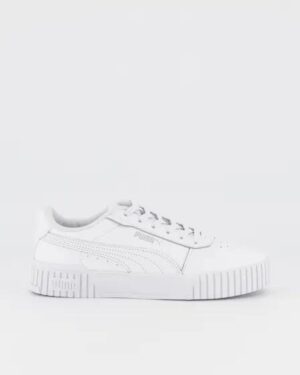 Puma Puma Womens Carina 2.0 Puma White-Puma White-Puma Silver