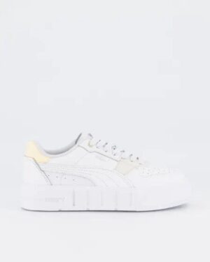 Puma Puma Womens Cali Court Puma White-Creamy Vanilla