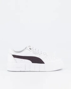 Puma Puma Womens Cali Court Puma White-Midnight Plum