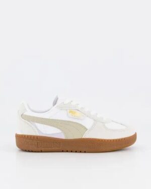 Puma Puma Womens Palermo Lamoda Sneaker Puma White-Desert Dust