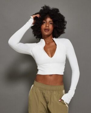 Staple&Hue Staple&Hue Base Pullover Top White