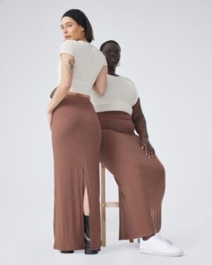 Staple&Hue Staple&Hue Base Maxi Skirt Mocha