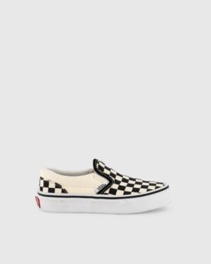 Vans Vans Kids Checkerboard Slip-On (Checkerboard) Black